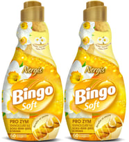 Bingo Soft Çamaşır Yumuşatıcı Konsantre 1440ML Nergis (2 Li Set)