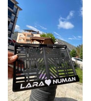 Motor Plakalık Kişiye Özel