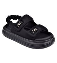 Guja Comfort Cırtlı Kadın Sandalet GJ-413-1 SİYAH
