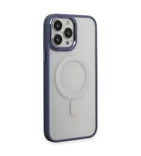 Apple İphone 15 Pro Max Kılıf Room Magneticsafe Silikon - Sierra Blue