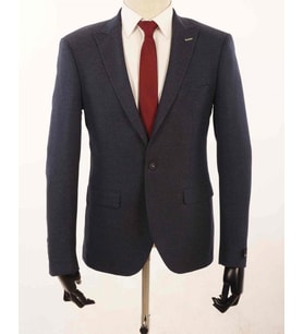 Jan Carlucci Slimfit Drop 6 Ceket