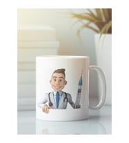 Beyaz Kupa Bardak Doktor