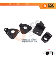VW Caddy MK3 2K 2C Touran MK1 1T3 2010-2015 2K5998226 İçin Sağ Ön Far Ayak Tamir Seti