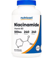 Nutricost Niacinamid (Vitamin B3) 500mg 240 Kapsül