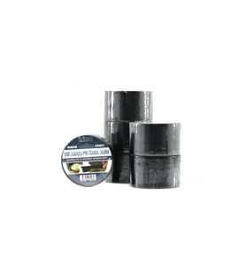 6 ADET 48MMX20MT SİYAH ÇOK AMAÇLI PVC KANAL BANDI BANT SU GEÇİRMEZ (5680)