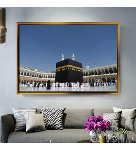Altın Çerçeveli dekoratif tablo a1207 (Gold)