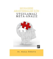 Muhasebe Araştırmaları İçin Uygulamalı Meta-Analiz