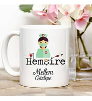 İsme Özel Hemşire Kahve Kupası