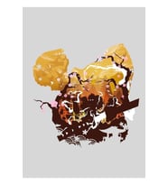 Demon Slayer Zenitsu Tablo Ahşap Poster Dekoratif