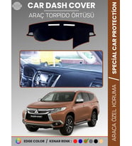MITSUBISHI PAJERO SPORT (2015-2019) Torpido Örtüsü Premium Torpido Koruma Araca Özel UV Koruma