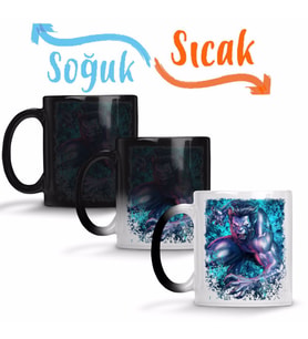 Beast Sihirli Kupa Bardak Porselen