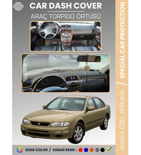 NISSAN MAXIMA A32 (1995-2000) Torpido Örtüsü Panel Koruma Araca Özel UV Koruma Kaymaz Kolay Montaj