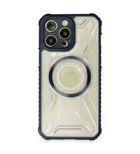 İphone 14 Kılıf Prag Magneticsafe Kapak - Lacivert