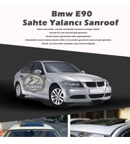 Bmw E90 Parlak Siyah Yalancı Çakma Sahte Sunroof