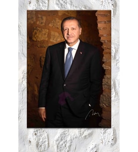 Recep Tayyip Erdoğan Rte Kanvas Tablo