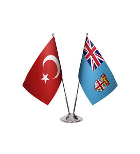 Fiji İkili Masa Bayrağı