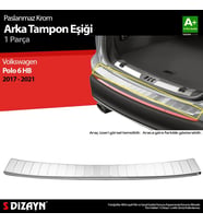 Drs Tuning Polo 6 HB Krom Arka Tampon Eşiği 2017-2021