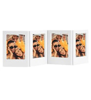 Instax Mini Film Uyumlu Beyaz 4'lü Mıknatıslı Fotoğraf Çerçeve Seti