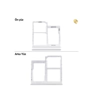 Samsung Galaxy A41 Sim İç Yuvası Çiftli Çiftli sim yuvası ikili sim tepsisi çiftli sim aparatı dual sim çekmecesi