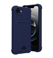 iPhone 16e Kelvin Kartvizitli Silikon - Lacivert