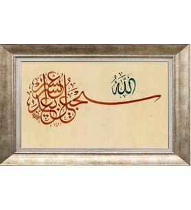 GÜMÜŞ ÇERÇEVELİ TABLO N414
