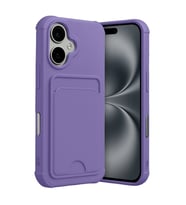 Apple İphone 17 Kelvin Kartvizitli Silikon - Lila