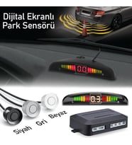 Araç Park Uyumlu Sensörü Dijital Ekranlı Ses İkazlı 3 Renk Seçeneği MONZA