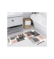 Eliana Home Baskılı 2'li Banyo Paspas Takımı RVG5238