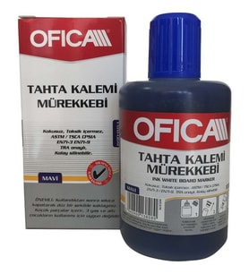 Ofica Tahta Kalemi Mürekkebi 100 Ml. Fmm-06M  Mavi