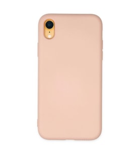 İphone Xr Kılıf Nano İçi Kadife - Pudra