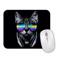 Havalı DJ Cool Kedi Mouse Pad.jpg