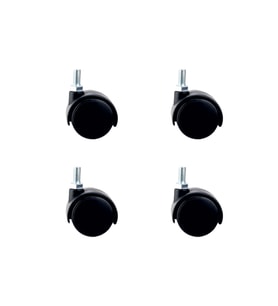Küçük Plastik Vidalı Teker - 40 MM HKS102 - 4 Adet