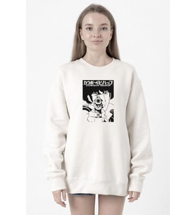Cowboy Bebop Spike See You Space Cowboy Beyaz Kadın 2ip Sweatshirt