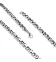 Moncuk Design Kral Erkek Çelik Kolye 5mm 33514P6D80