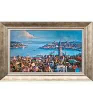 GÜMÜŞ ÇERÇEVELİ TABLO N1091