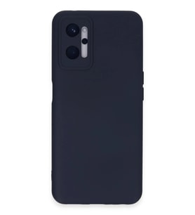 Durukar® Realme 9i 4G Kılıf Nano içi Kadife Silikon - Lacivert