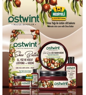 Ostwint Mucize Bahçeler Shea Butter El, Yüz Ve Vücut Kremi + Losyonu (100 Ml) 