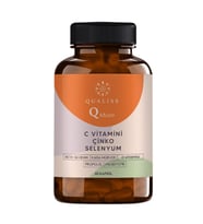 Qualiss Q More 60 Kapsül Vitamin C, Vitamin D, Propolis, Probiyotik, Çinko, Selenyum, Kara Mürver, Beta Glukan içeren Takviye Edici Gıda