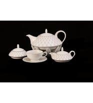 THUN STUDIO GALAXY 19 parça ÇAY TAKIMI 6 kisilik ÇEKOSLAVAKYADAN İTHAL EDİLMİŞTİR.