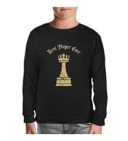 Best Player Ever of the Chess Siyah Çocuk Sweatshirt