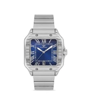 Ferro Quartz Çelik Gri Lacivert Kadran 40 mm Erkek Kol Saati
