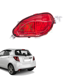TOYOTA YARİS SOL ARKA SİS LAMBASI 2014 - 2017 YARİS ARKA SİS LAMBASI DUYSUZ