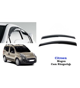 Citroen Nemo Mugen Cam Kenar Rüzgarlığı 2012