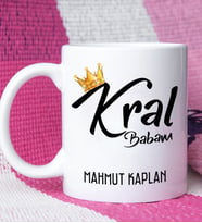 Kişiye Özel  Kral Babam Kupa