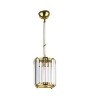 Avize Çarşısı Luce Gold Renkli, Taşlı, Tekli Sarkıt Avize, BS.7428-58-15