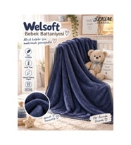 Welsoft Bebek Battaniyesi - 105x155 cm Ultra Yumuşak & Hafif
