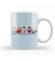 How I Met Your Mother HIMYM Minimalist Print with Text Kupa Bardak Porselen