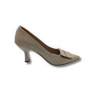 StarChic Kadın Suni Deri Stiletto - StarChic - BEJ - 39