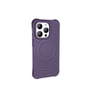 Apple iPhone 14 Pro Uyumlu M-safe Şarj Özellikli Airbagli Mat Görünümlü Zore Hepi Kapak (Koyu Mor)