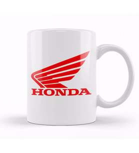 Honda Logo   Kupa Bardak Porselen